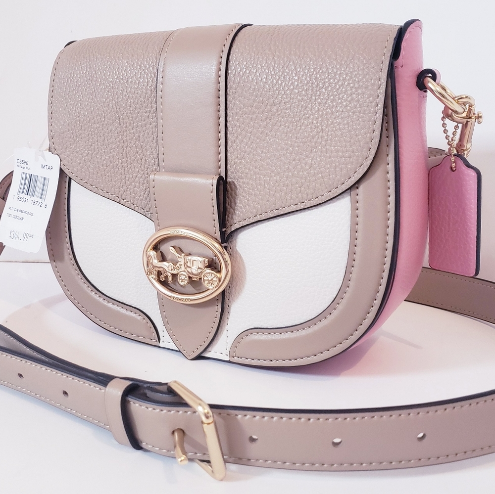 Coach Georgie Colorblock Crossbody NWT - Picture 16 of 16